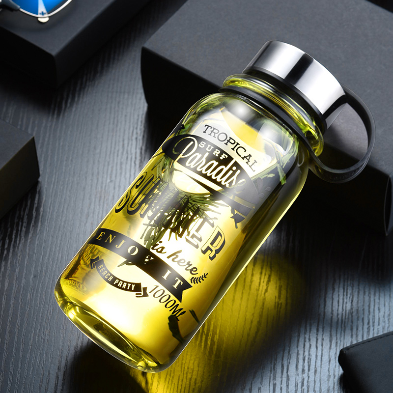 Outdoor Sport Glass Water Bottle - Gianxi-大容量のガラス製ウォーターボトル,ポータブル,漏れ防止,アウトドアスポーツ,キャンプ,ピクニック,サイクリングツアー用の飲用ボトル