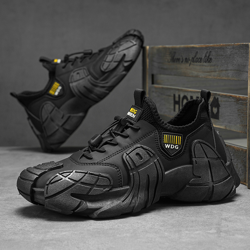 Outdoor Sport Lights - 男性靴通気性カジュアルスニーカー新しい男性スニーカーノンスリッププラットフォームランニングスニーカー Zapatos パラ Hombres 屋外スポーツ靴