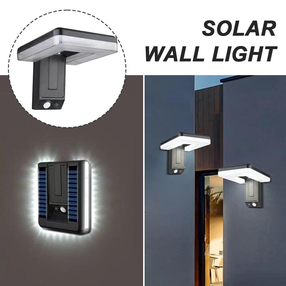 Outdoor Spotlight - 折りたたみ式LED 120 ° ソーラーライト 3 モード街路灯庭の装飾屋外壁ランプモーションセンサーソーラー防水スポットライトランプ