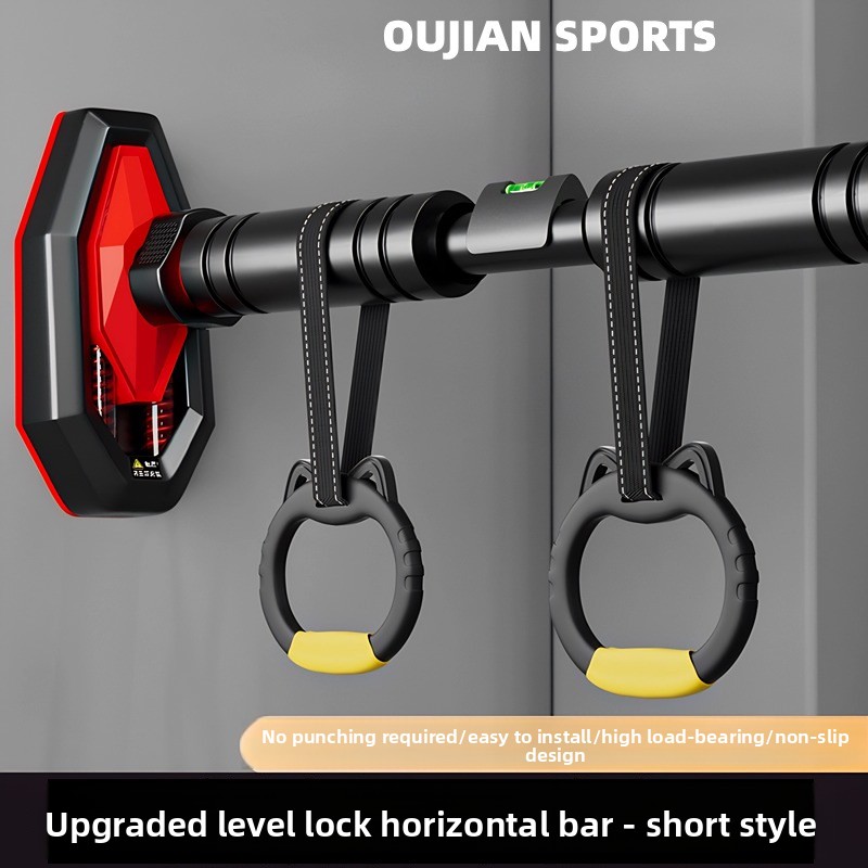 室内用ドア枠マウント式懸垂バー、穴あけ不要、吊り下げリング付 - Gymnastic Bar Home のレビューと価格