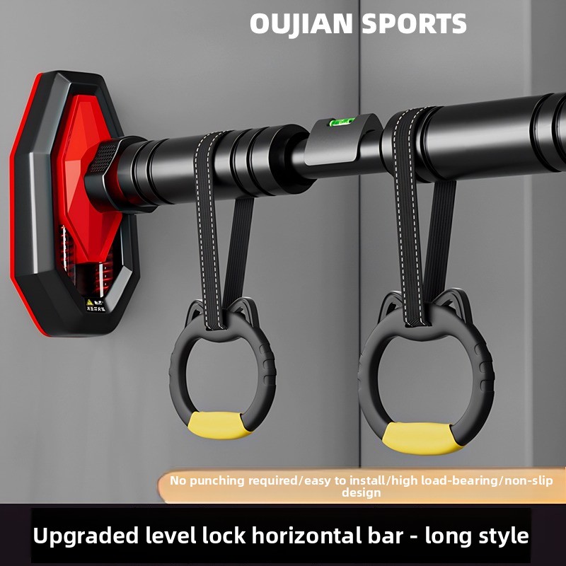 室内用ドア枠マウント式懸垂バー、穴あけ不要、吊り下げリング付 - Gymnastic Bar Home のレビューと価格