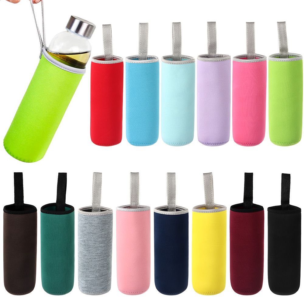 アウトドアスポーツポーチ ポータブルガラスボトルカバー ウォ - Outdoor Sport Glass Water Bottle のレビューと価格