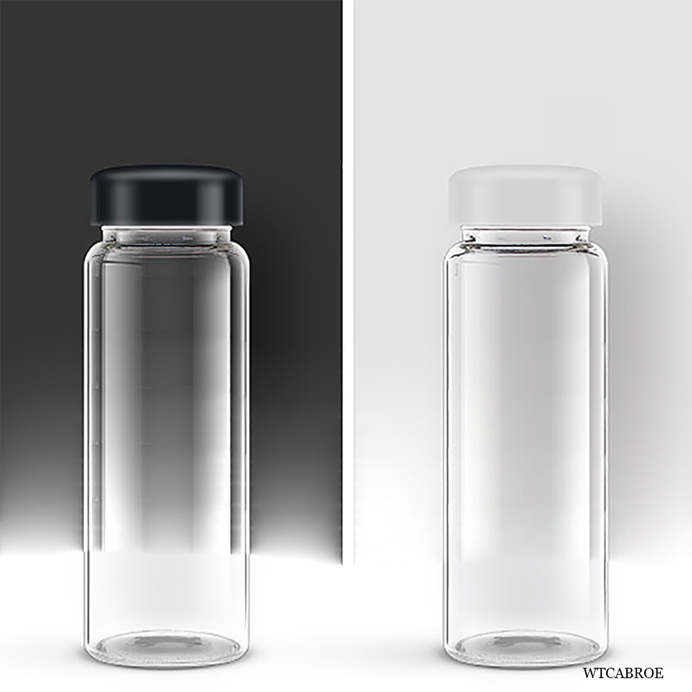 420ml子供用携帯ガラス製水筒、漏れ防止500ml、女性向 - Outdoor Sport Glass Water Bottle のレビューと価格