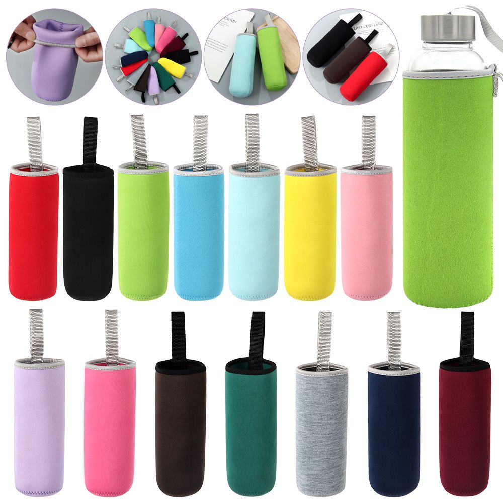 アウトドアスポーツバッグポーチ ウォーターボトルカバー ガラ - Outdoor Sport Glass Water Bottle のレビューと価格