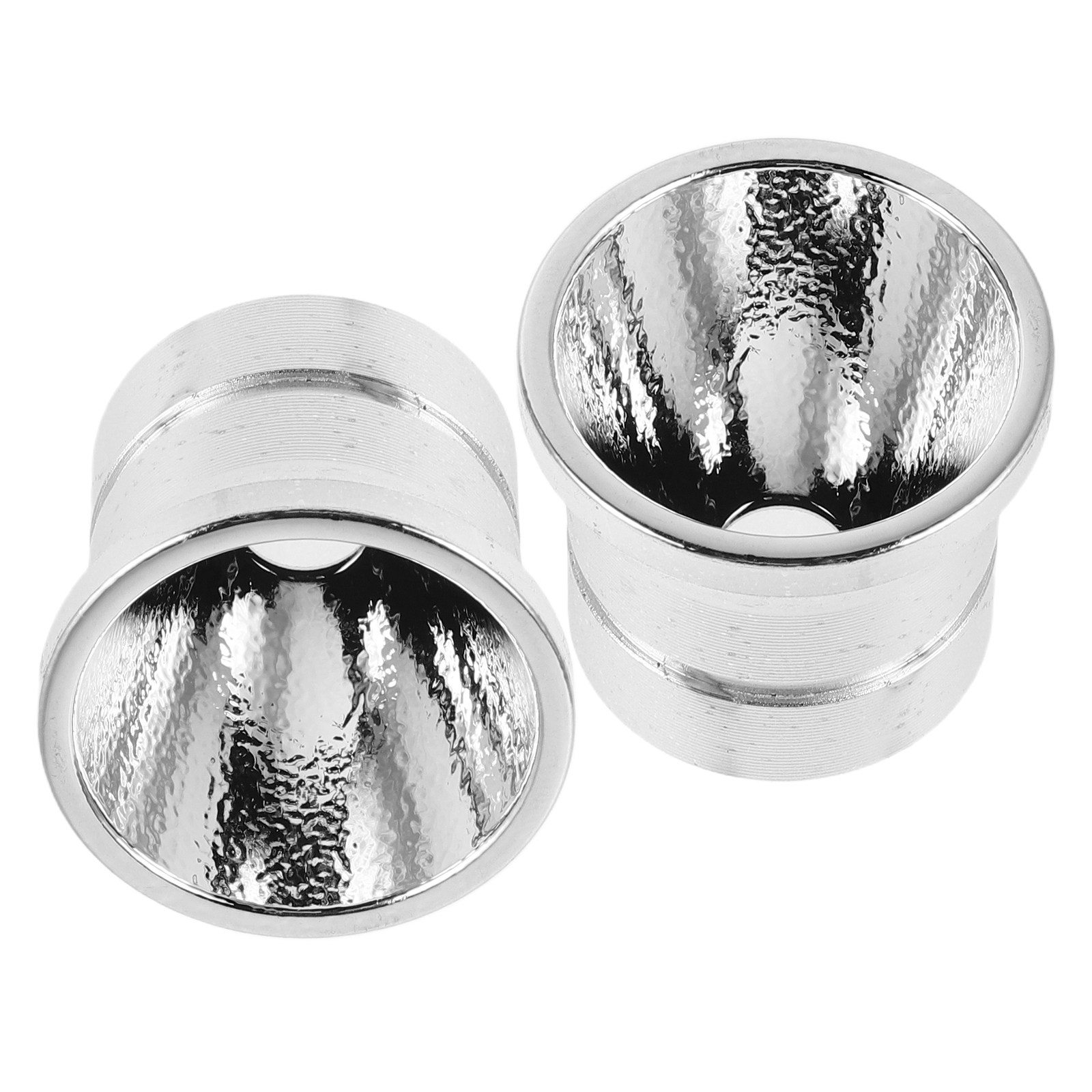 2個入り懐中電灯リフレクターカップ 金属製LEDライトリフレ - Outdoor Spotlight のレビューと価格