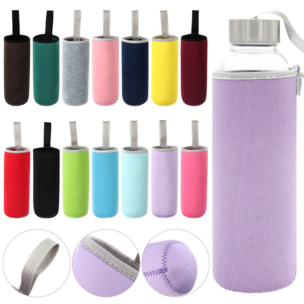 アウトドアスポーツバッグ ポータブル真空カップスリーブ ガラ - Outdoor Sport Glass Water Bottle のレビューと価格