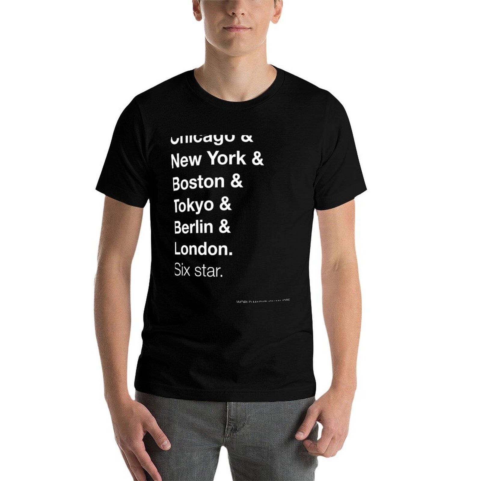 ワールドマラソンメジャーズ ミニマルリスト Tシャツ アウト - Outdoor Sports List のレビューと価格