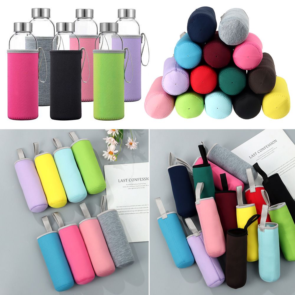 アウトドアスポーツポーチ ポータブルガラスボトルカバー ウォ - Outdoor Sport Glass Water Bottle のレビューと価格