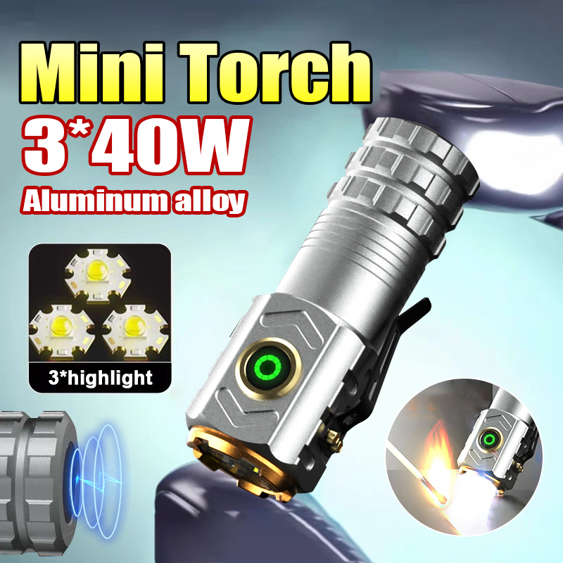 超強力スポットライト点火懐中電灯ミニ懐中電灯強力な磁石ミニ  - Outdoor Spotlight のレビューと価格