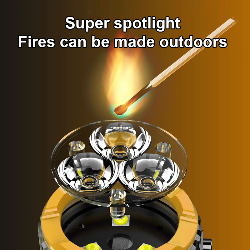超強力スポットライト点火懐中電灯ミニ懐中電灯強力な磁石ミニ  - Outdoor Spotlight のレビューと価格