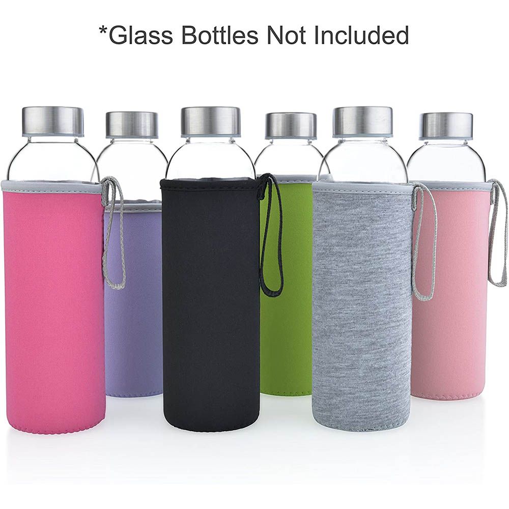 アウトドアスポーツポーチ ポータブルウォーターボトルケース  - Outdoor Sport Glass Water Bottle のレビューと価格