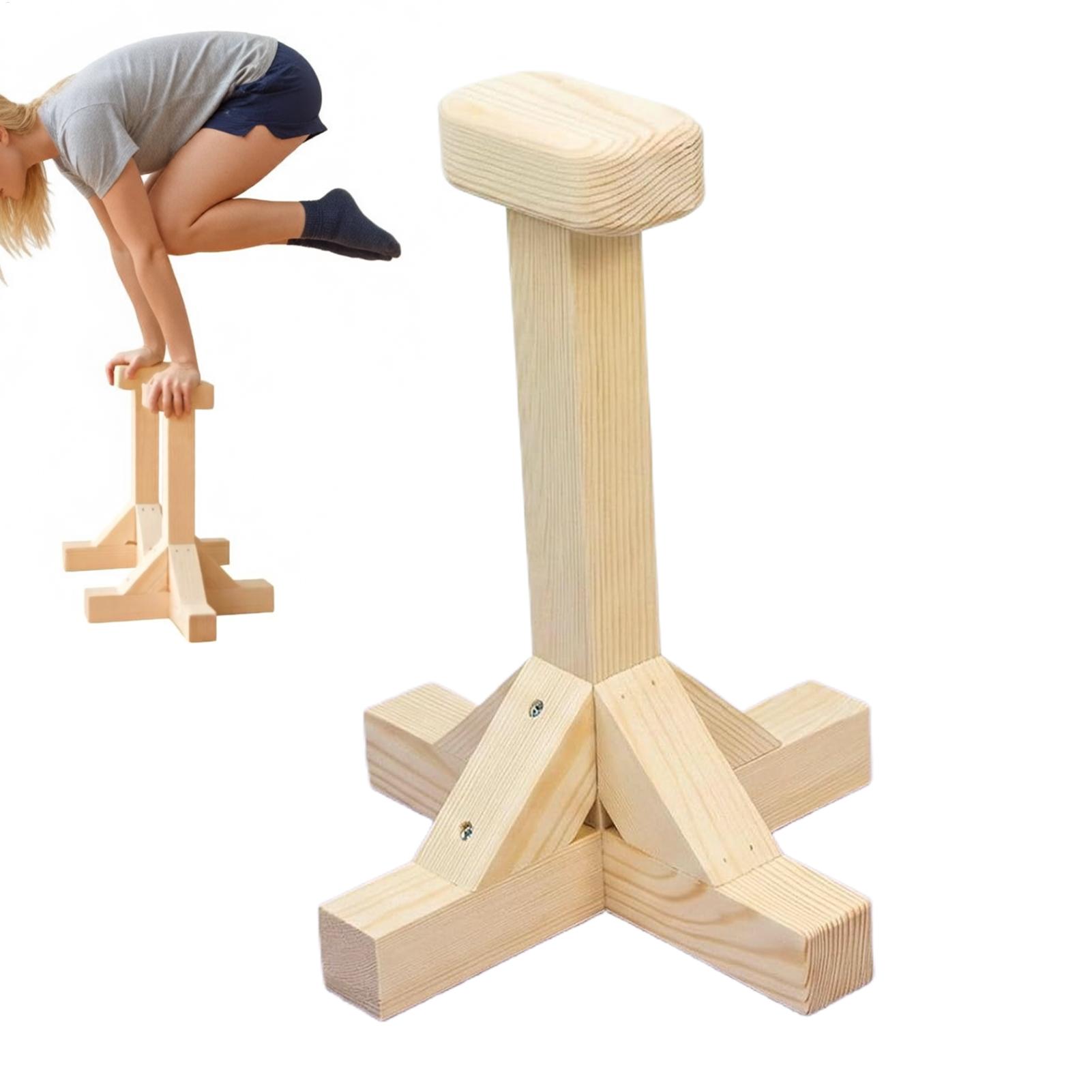 倒立バー 木製人間工学に基づいた筋力トレーニング器具 体重ト - Gymnastic Bar Home のレビューと価格