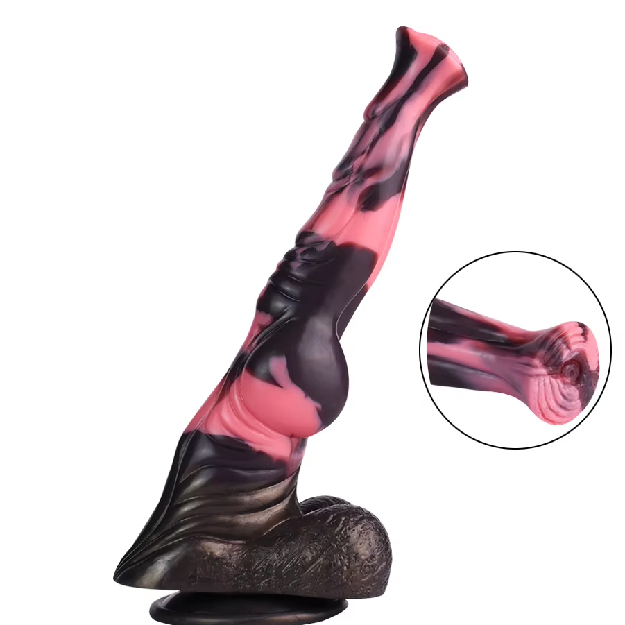 FAAK リアルな動物ペニス型セックストイ 女性用マスターベ - Lunge Line Horse のレビューと価格
