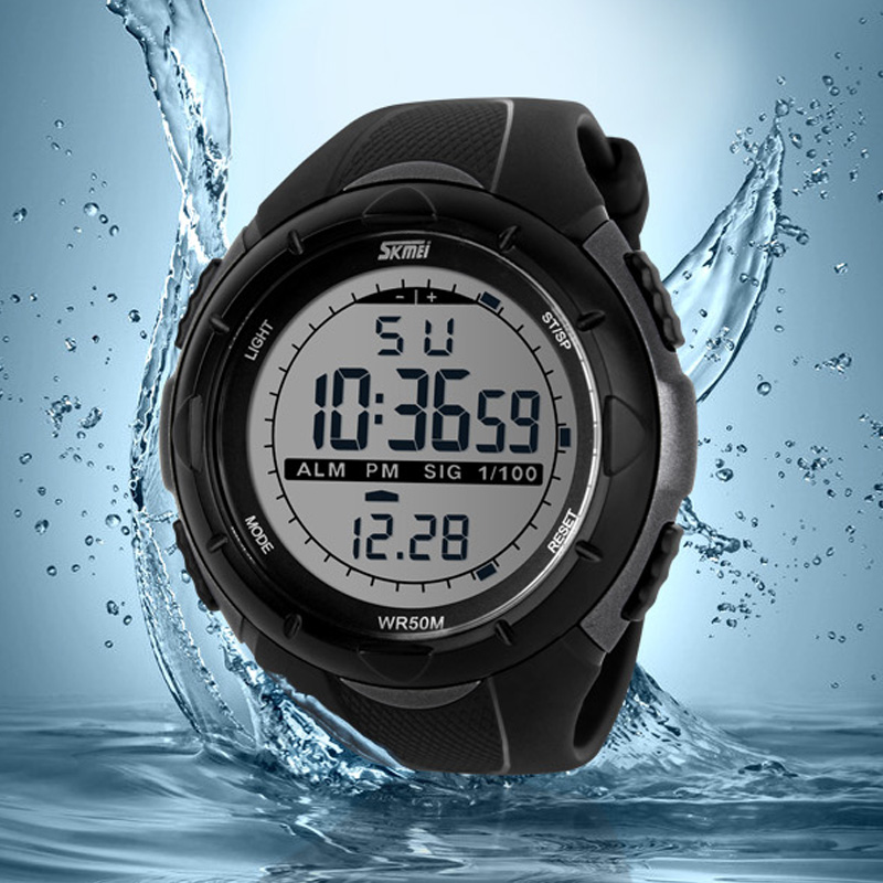 SKMEI アウトドアスポーツ電子時計男性用軍事時計時計防水 - Outdoor Sports List のレビューと価格