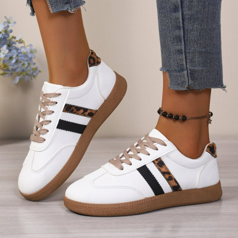 女性用レースアップファッションカジュアルホワイトスニーカー快 - Outdoor Sports Shoes のレビューと価格